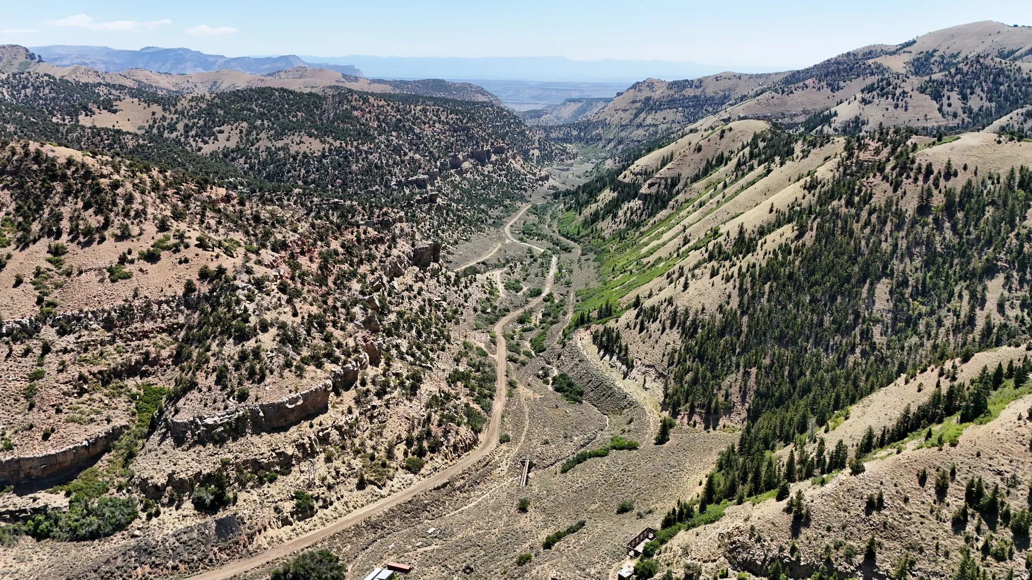 View of mountain background