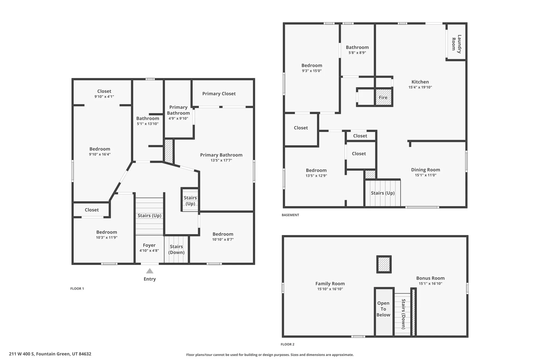 View of floor plan / room layout