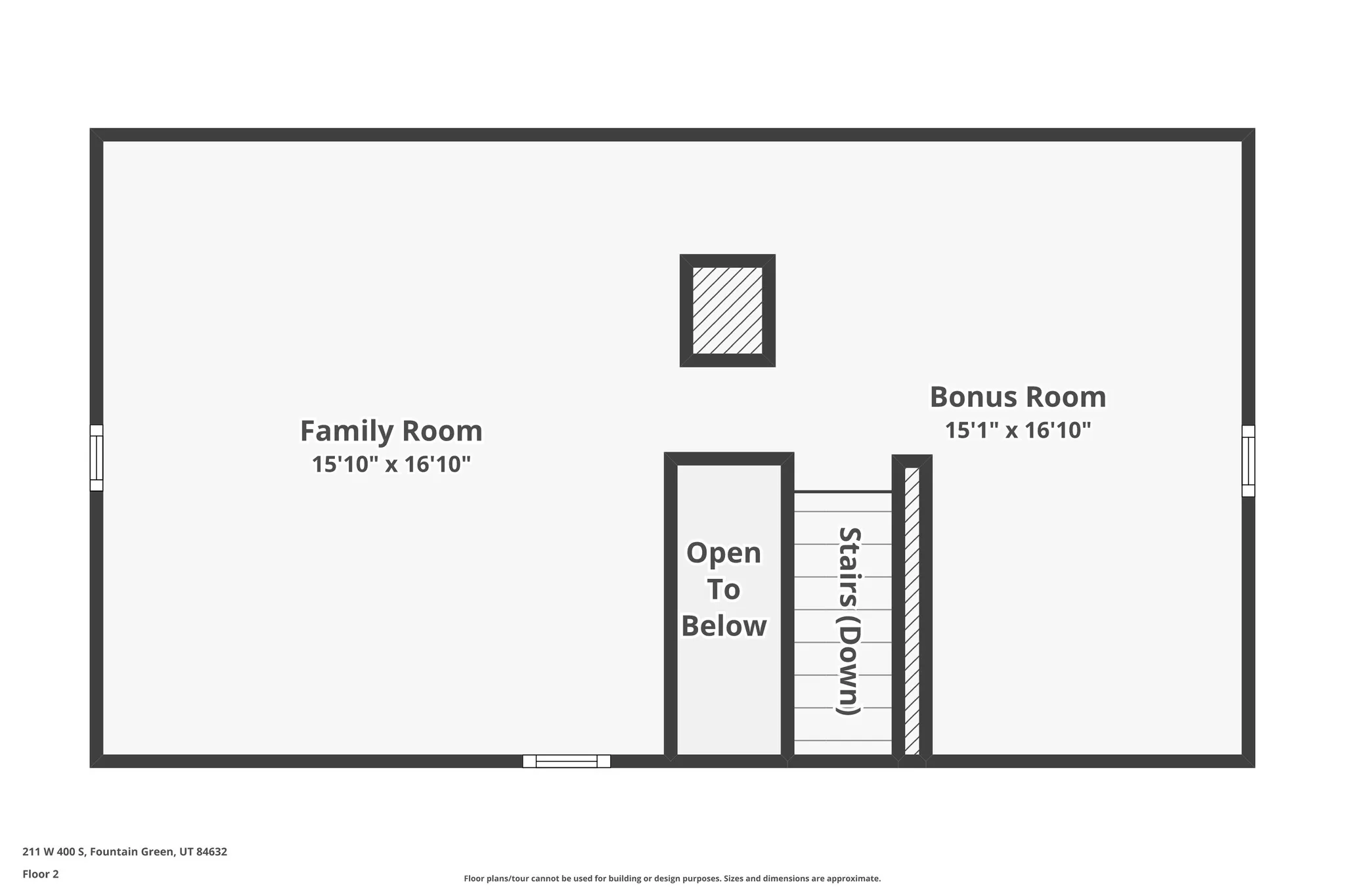 View of room layout