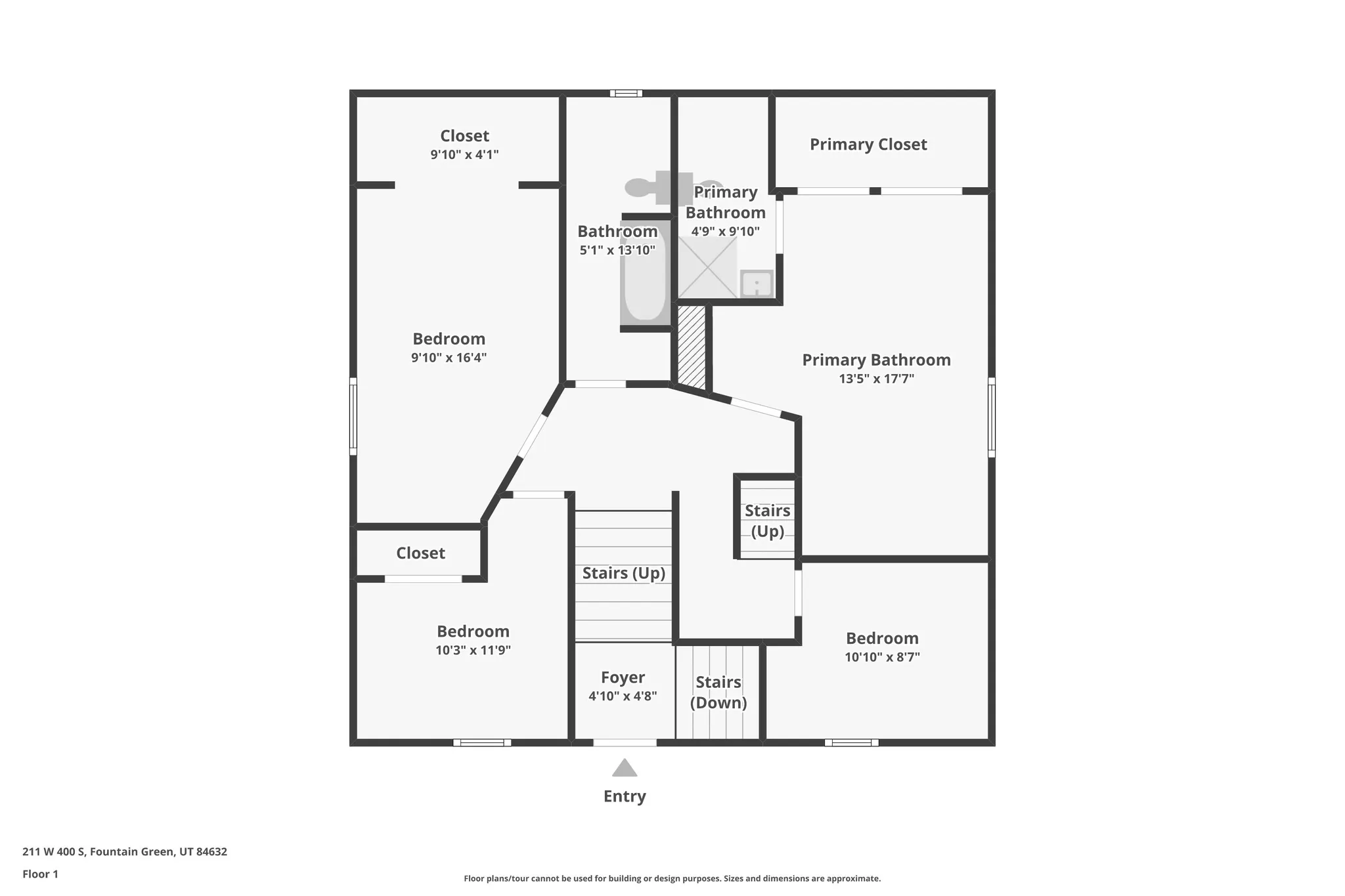 View of property floor plan