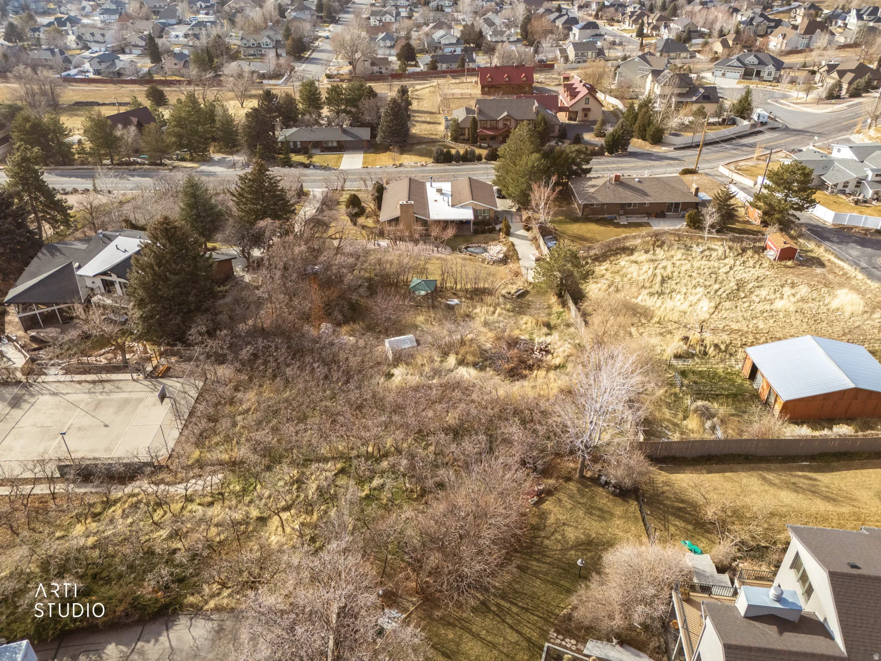 View of property location featuring nearby suburban area