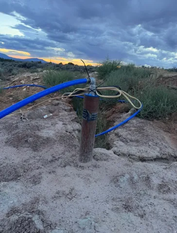 300' private well on property w/4.73 acre feet of Utah State water right