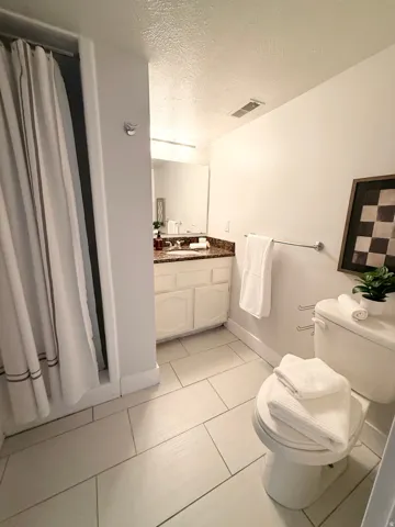 3/4 bathroom in basement