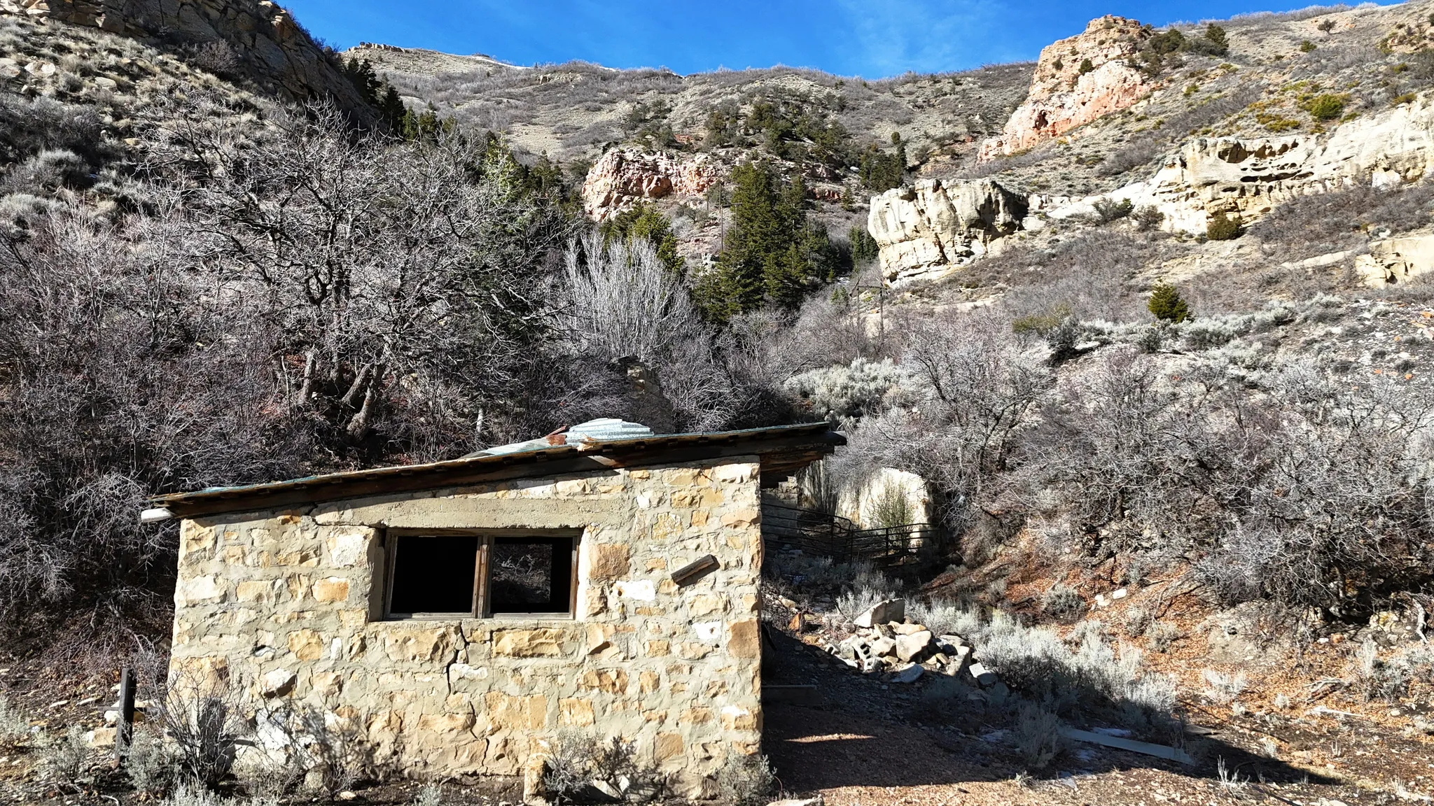 View of mountain background
