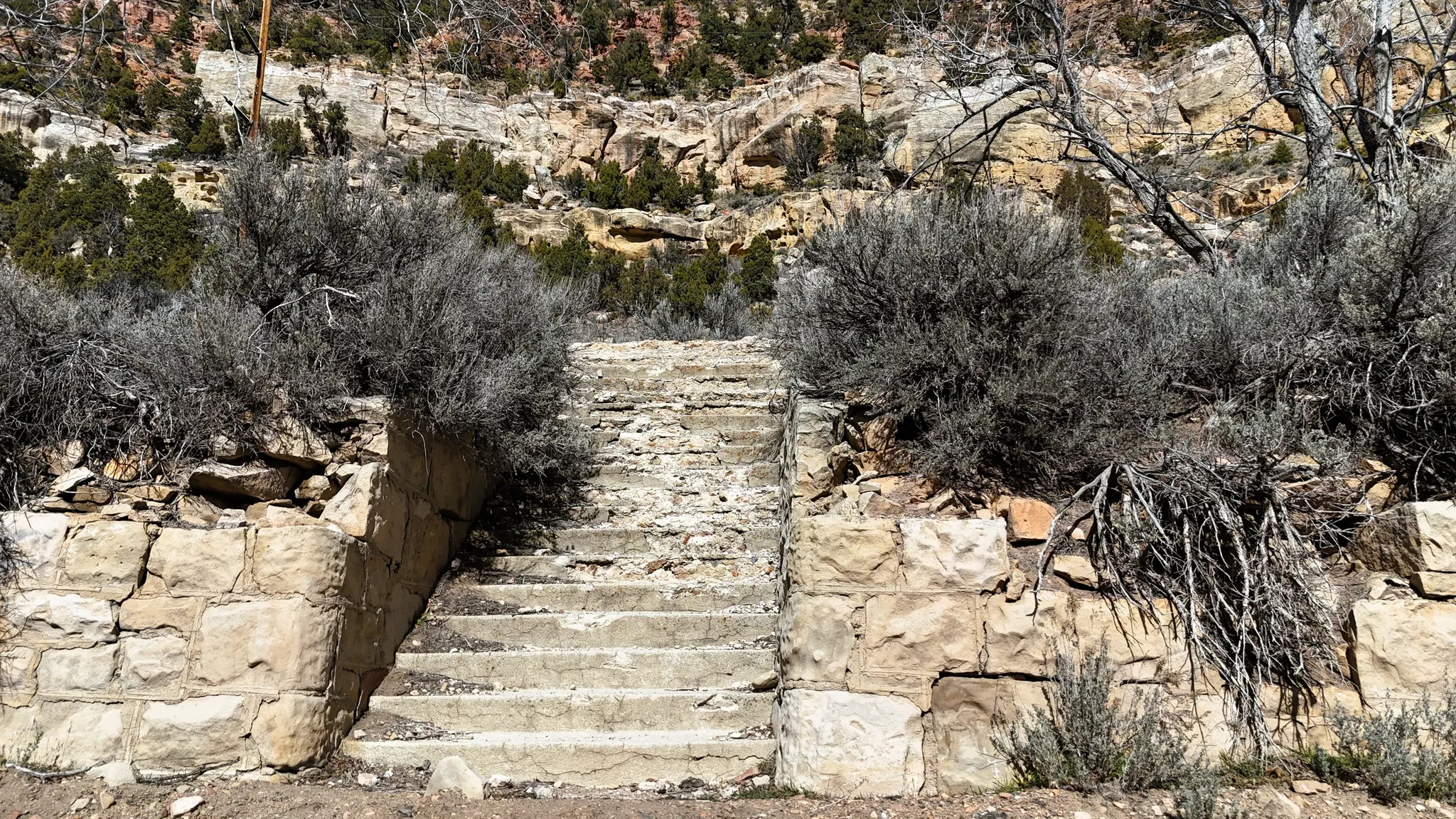 View of staircase