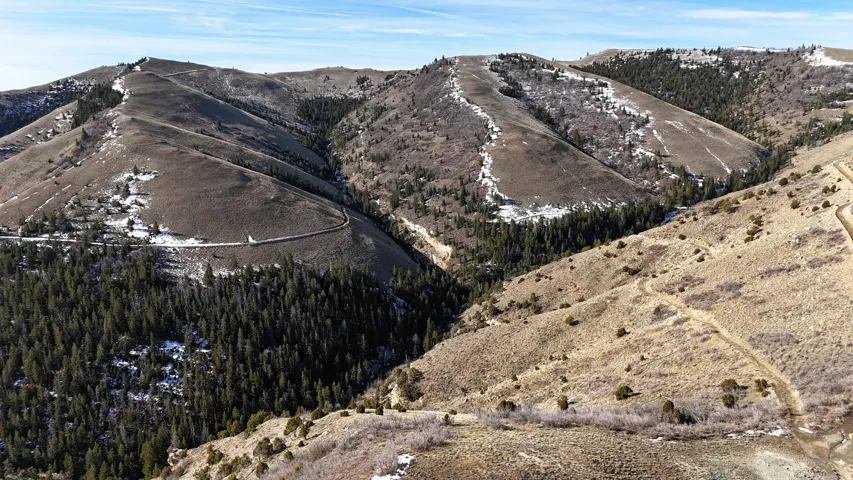 View of mountain background