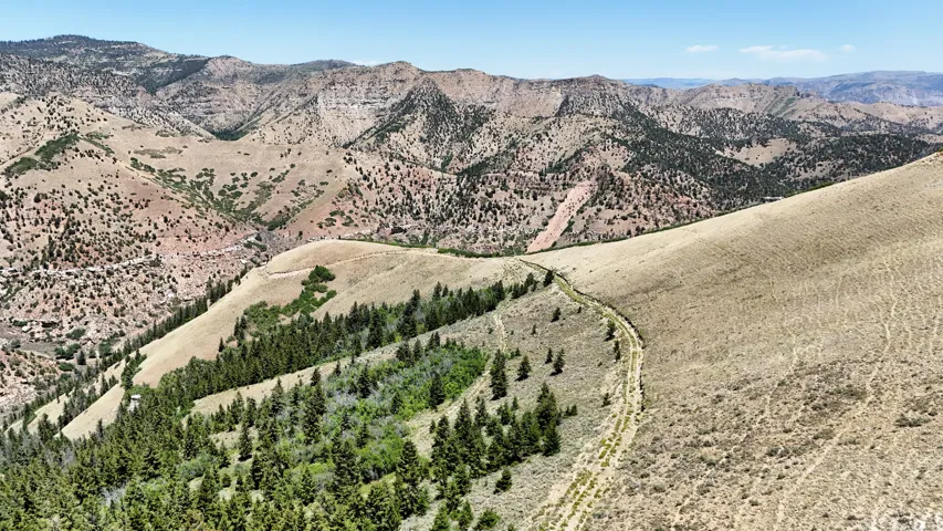 View of mountain background