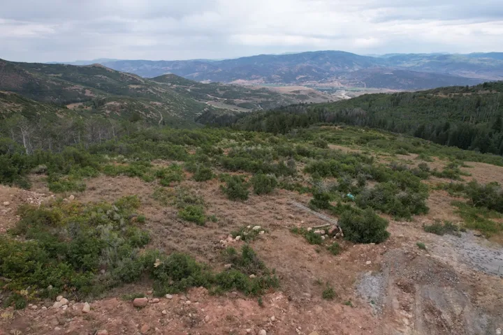 View of mountain background