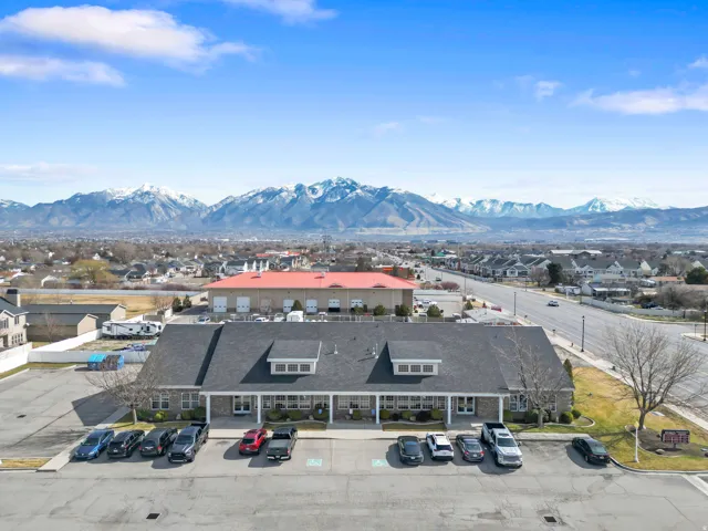 Aerial view of mountains