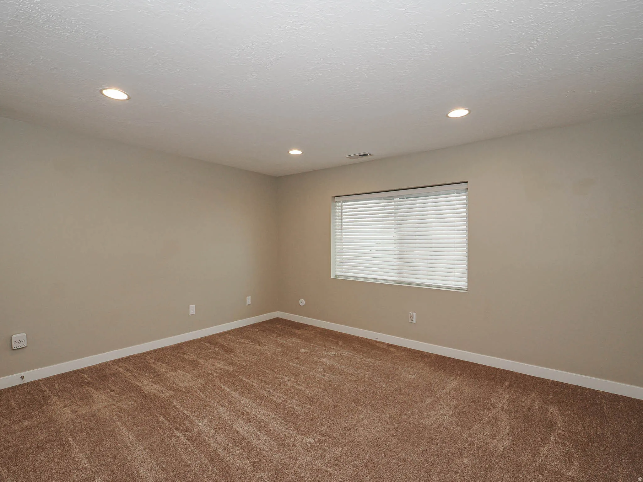 Very large basement bedroom
