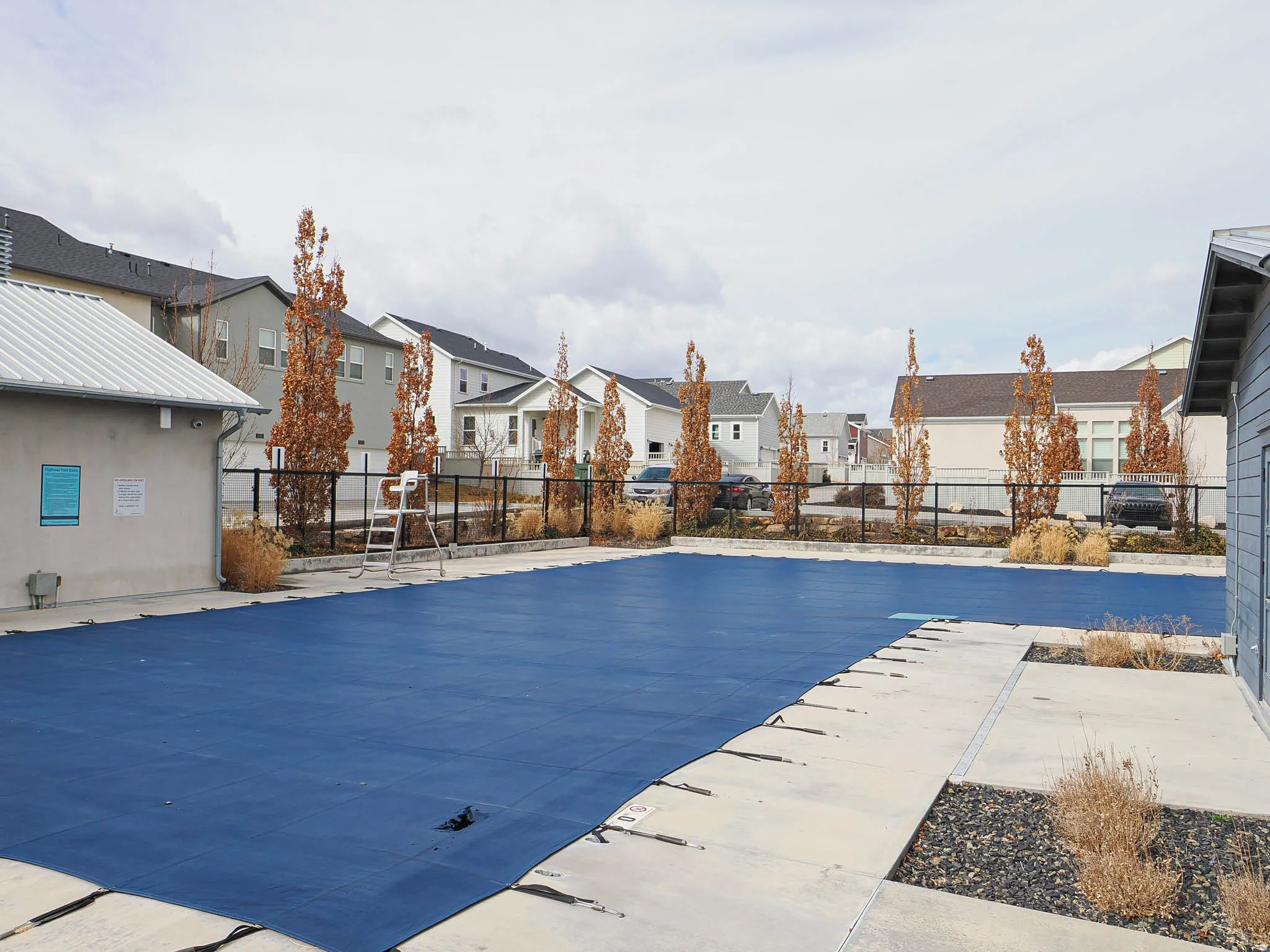 Nearby community pool