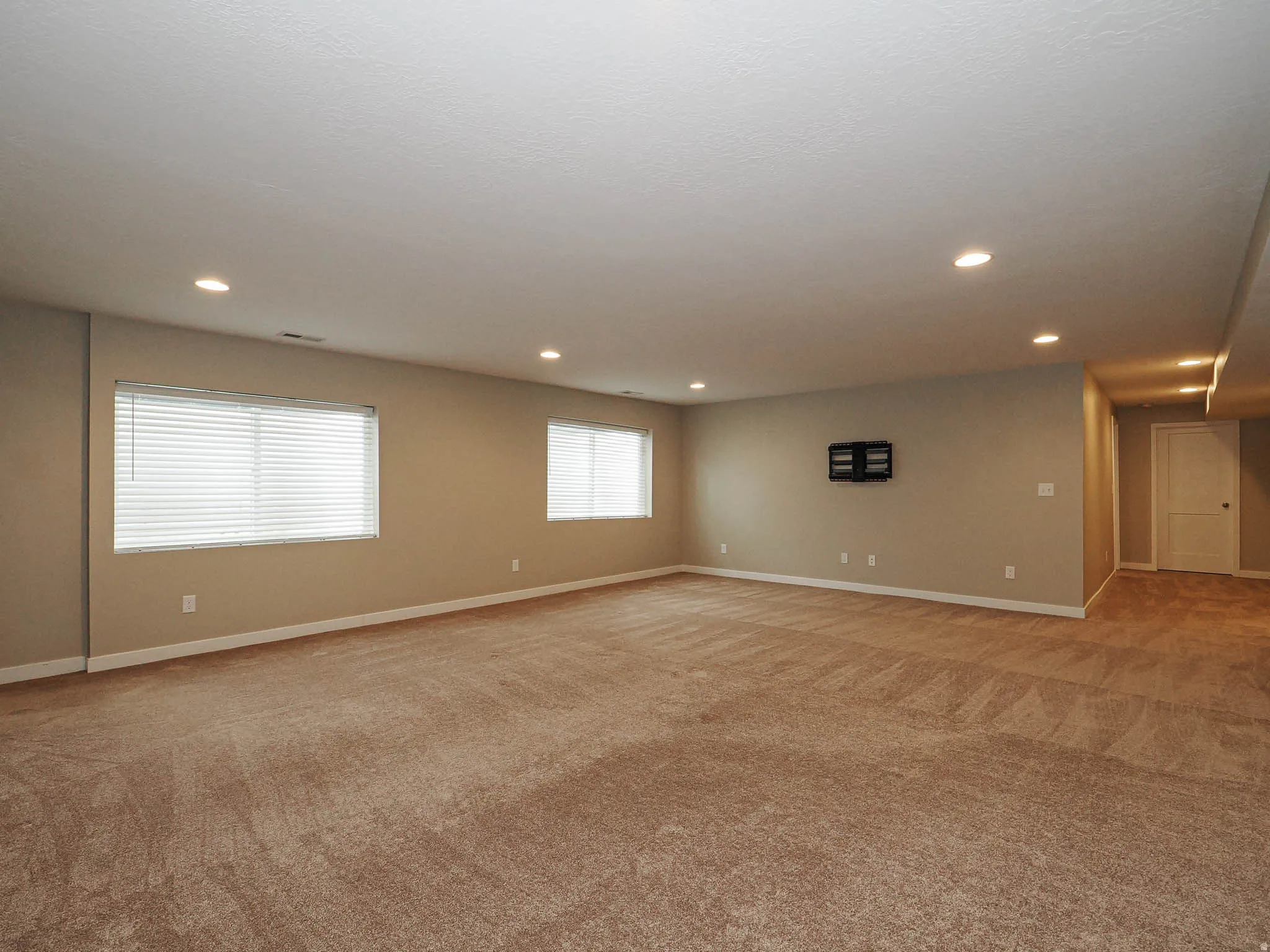 Huge family room in the basement