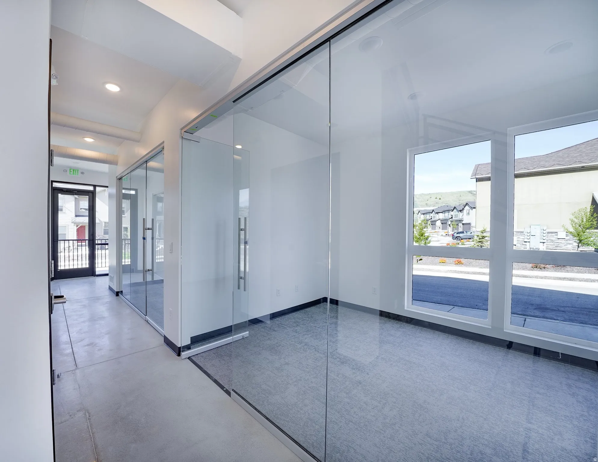 Lobby featuring recessed lighting