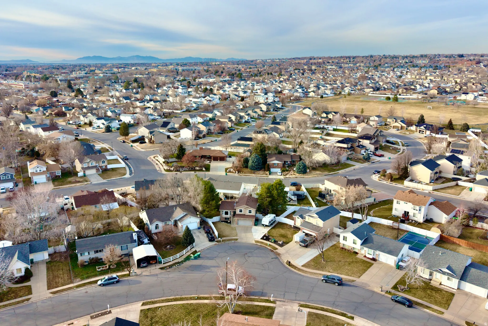 View of property location featuring nearby suburban area