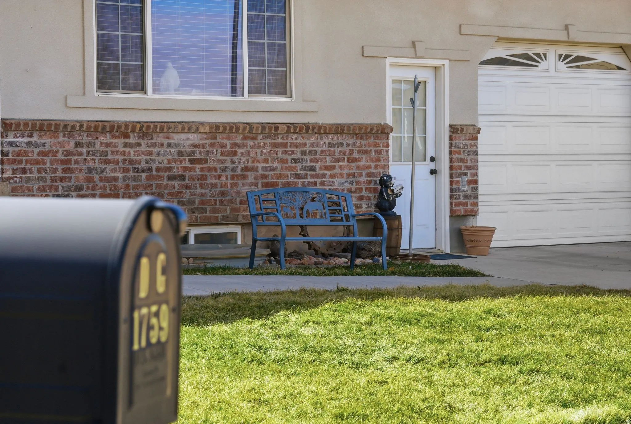 Exterior view of oil tank