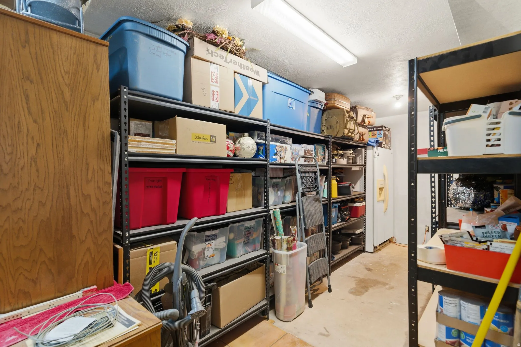 View of storage room