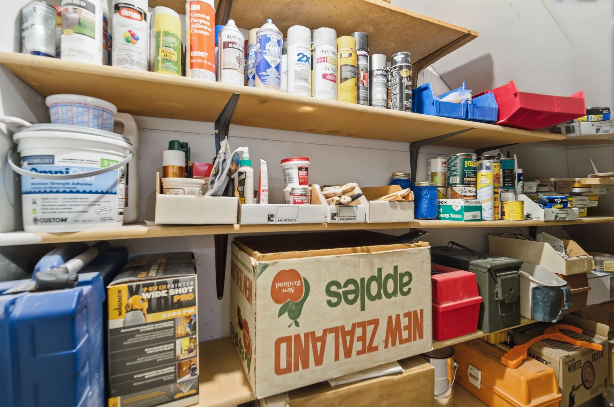 View of storage area