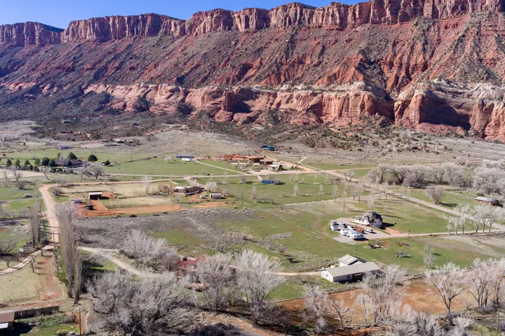 View of property looking South