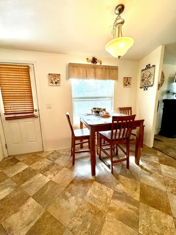 View of dining area