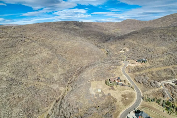 Drone / aerial view of mountains
