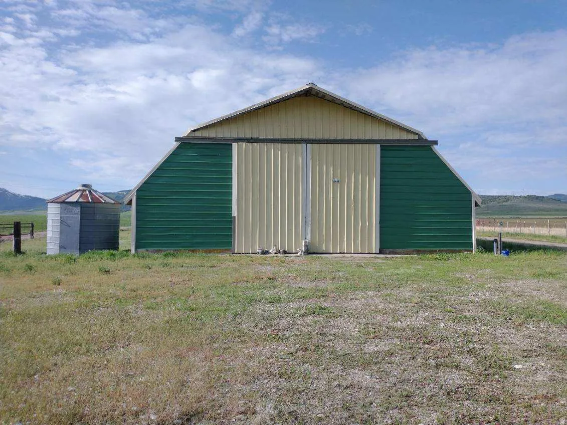 View of pole building
