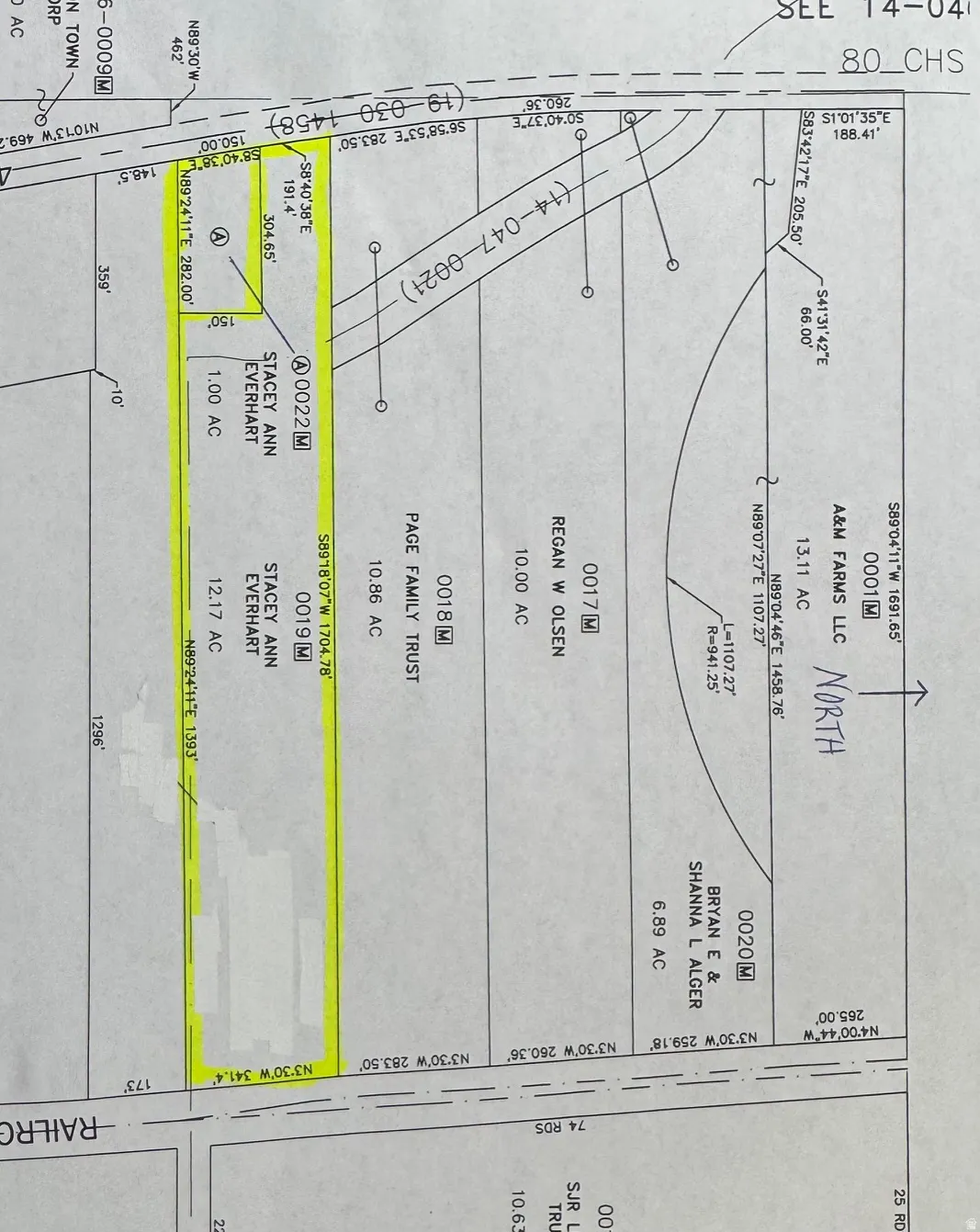 Map / location with property parcel outlinedClick on picture to see total view.
