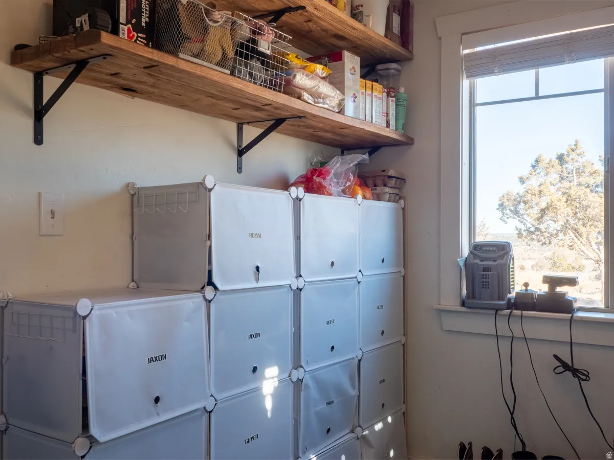 View of storage