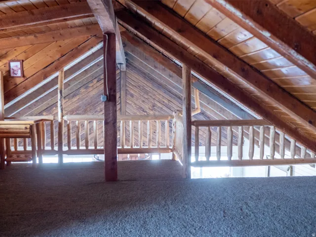 View of attic