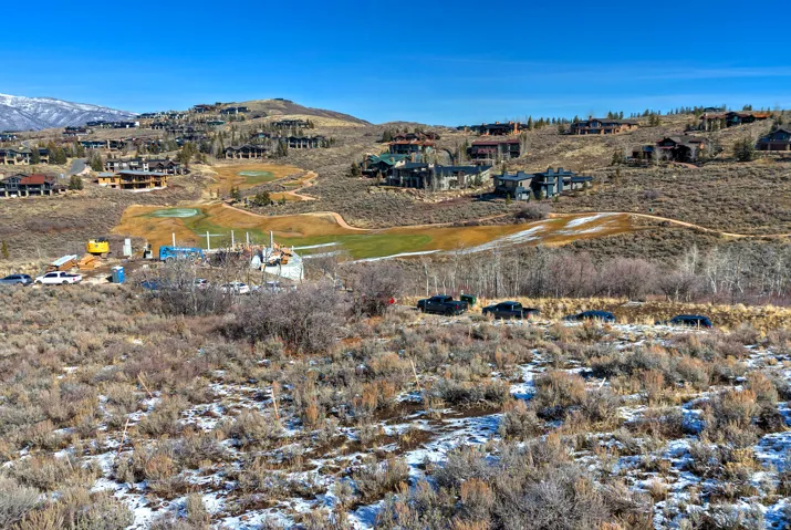 View of mountain backdrop