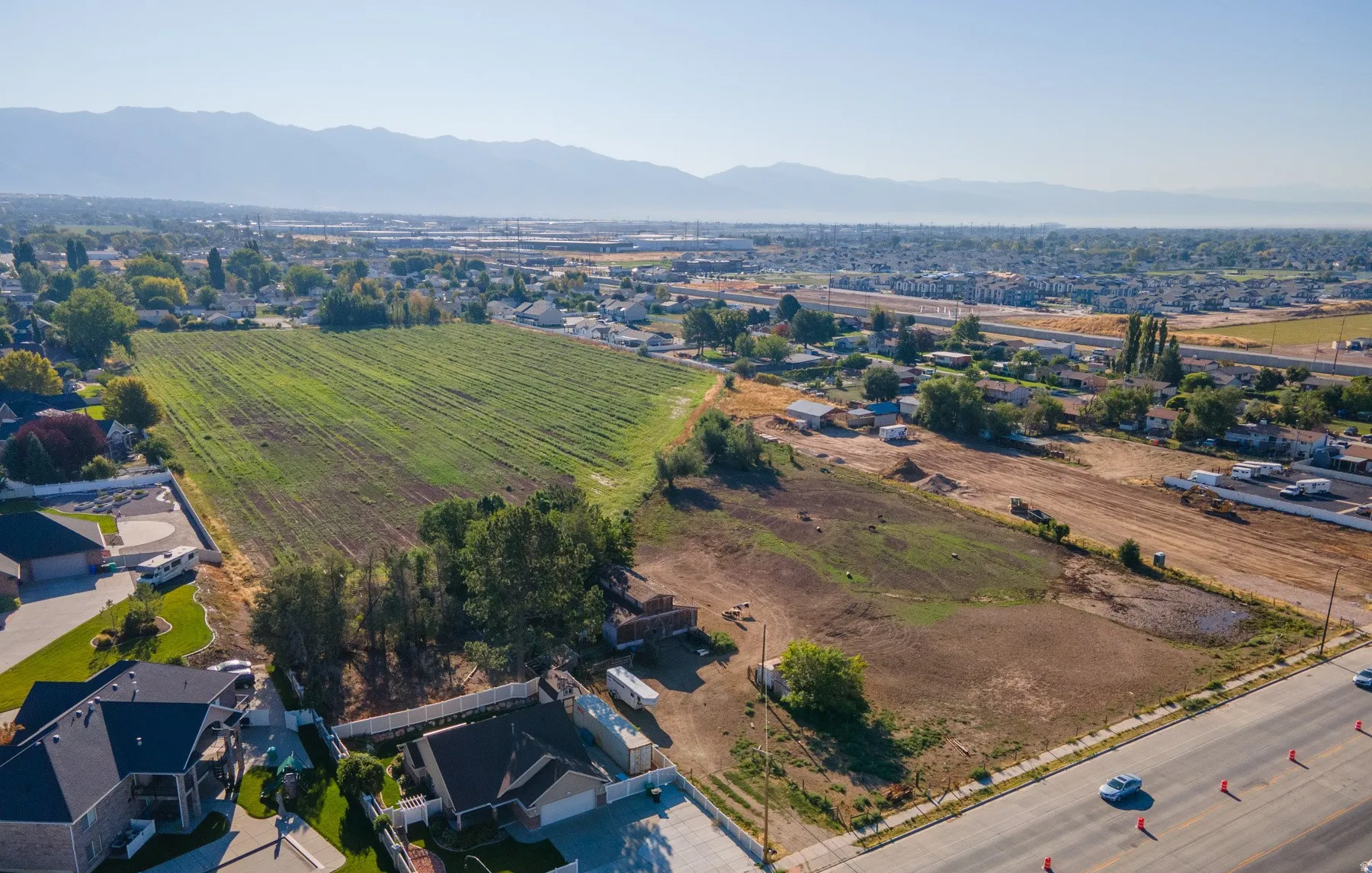 View of property location with extensive farmland and rural landscape