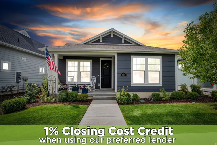 Lush landscaping maintained by the HOA