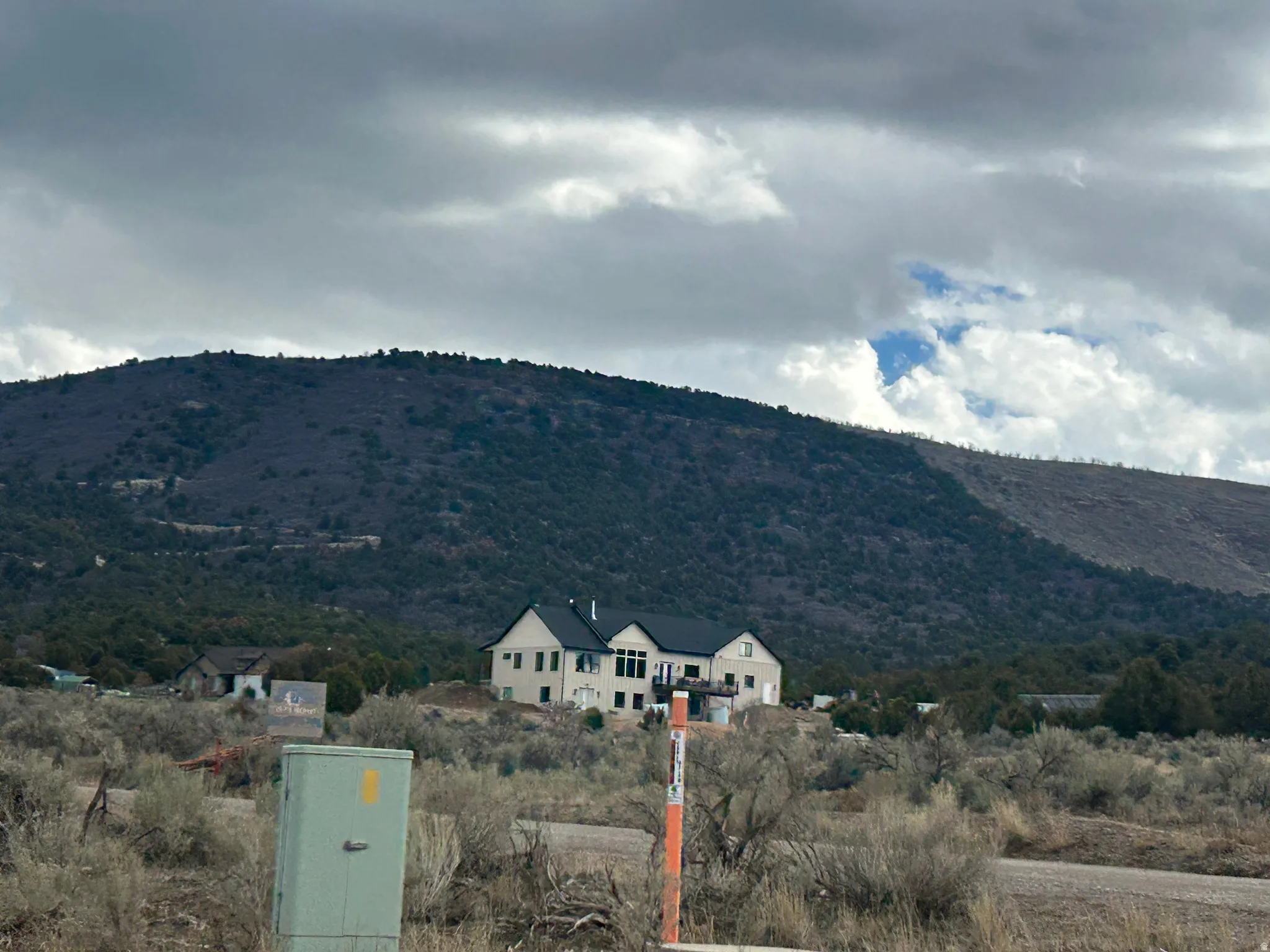 View of mountain backdrop