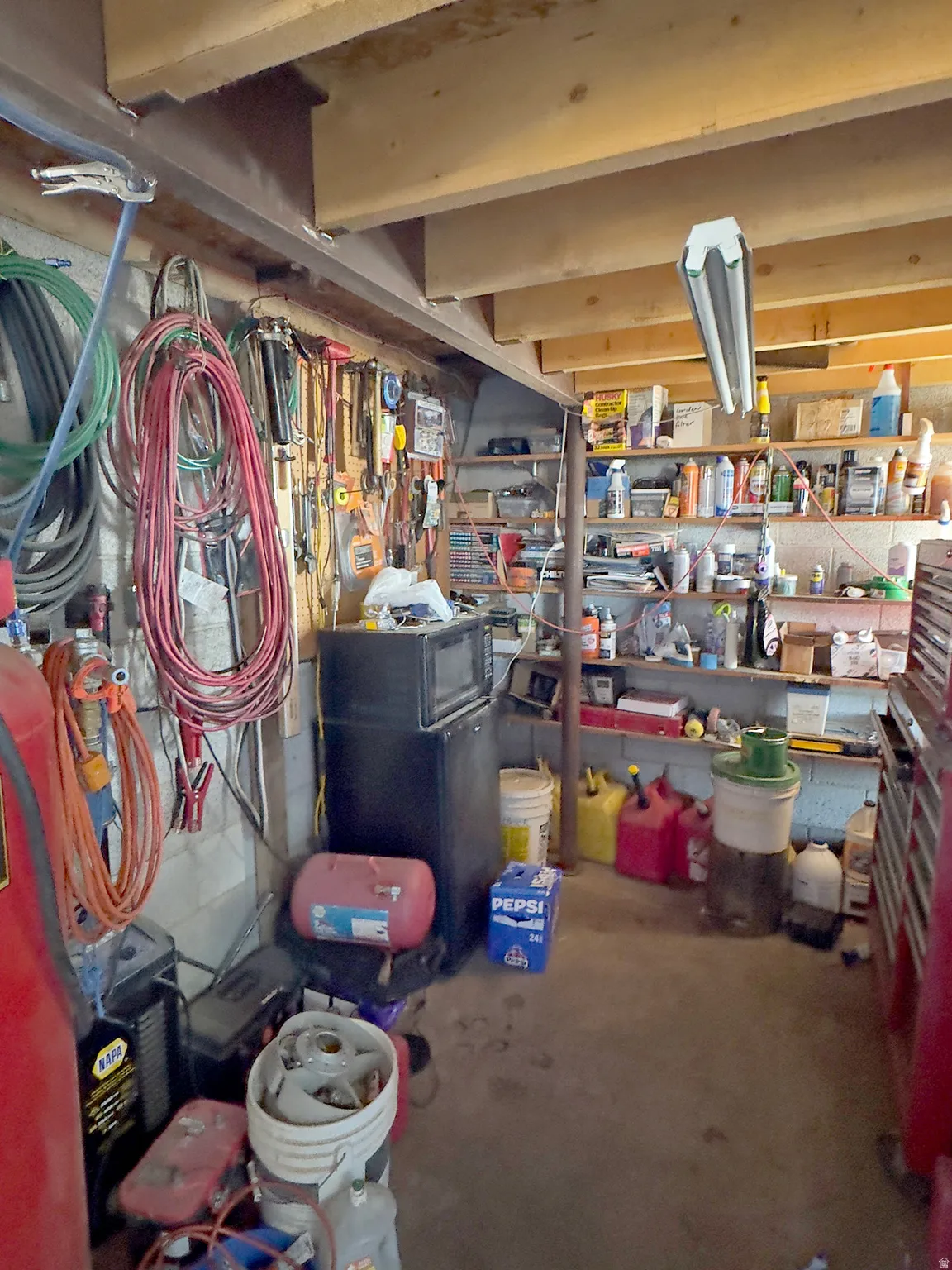 View of storage area