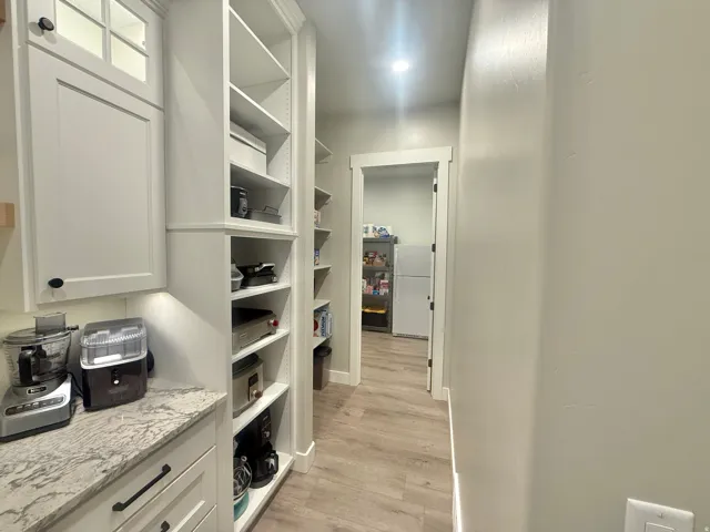 View of storage area