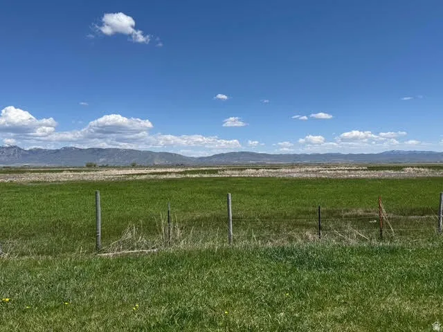 View of mountain background with rural landscape