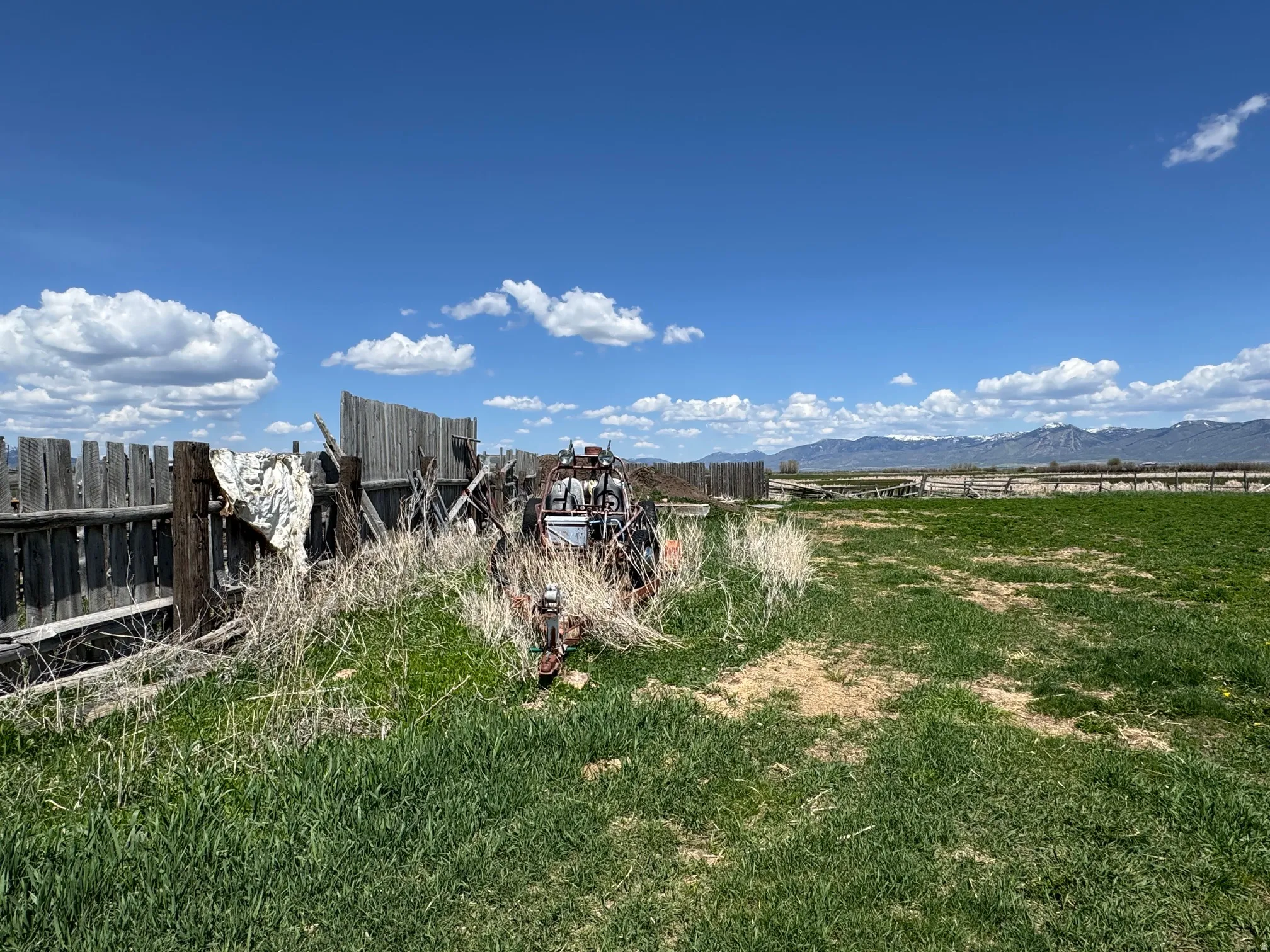 View of yard featuring a mountain view and a rural view