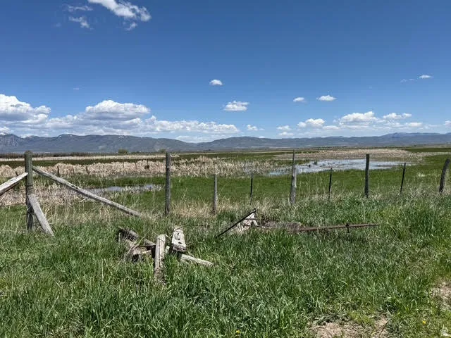 View of yard with a mountain view and a view of rural / pastoral area