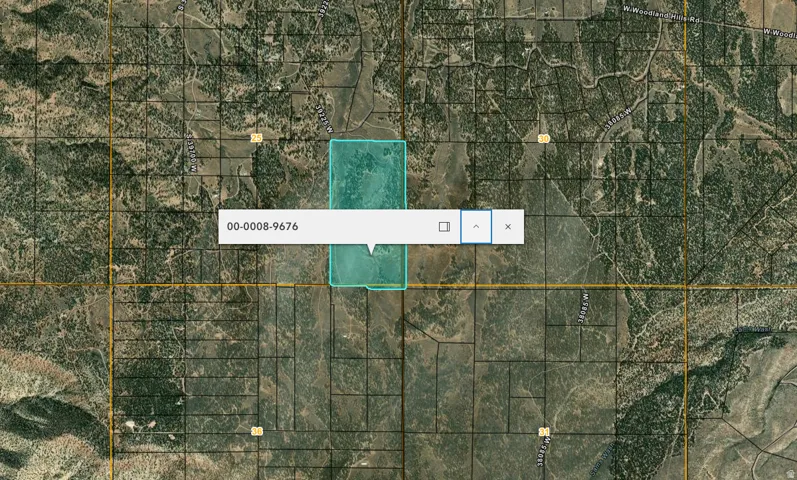 Map / location featuring property parcel outlined