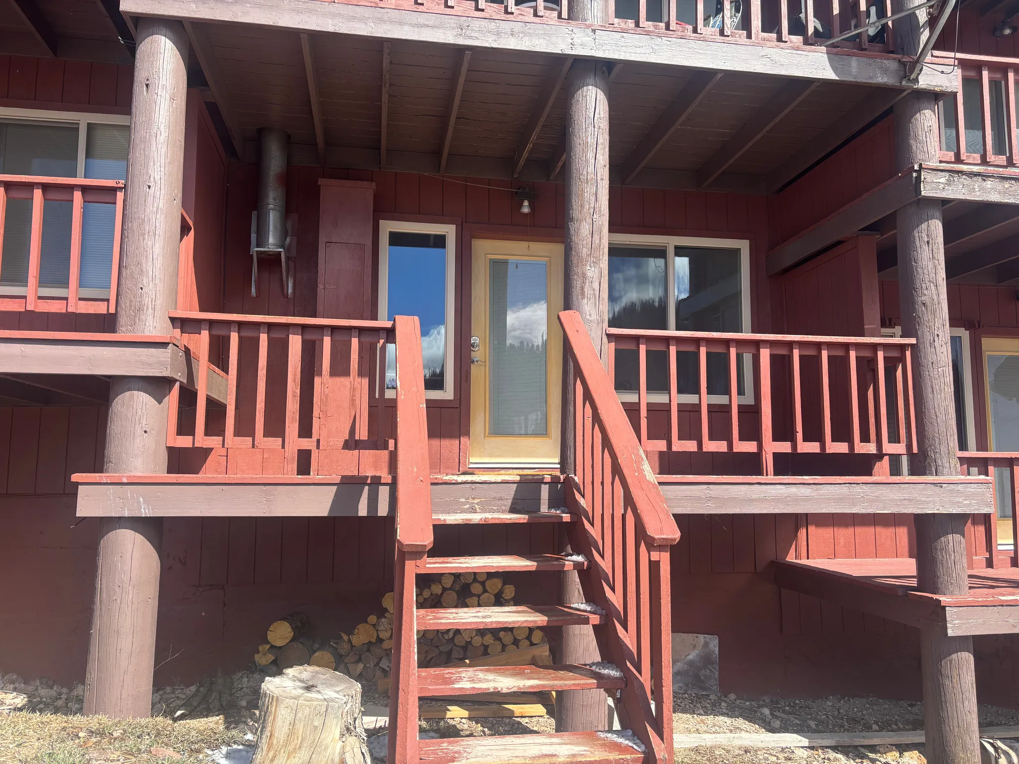 View of exterior entry