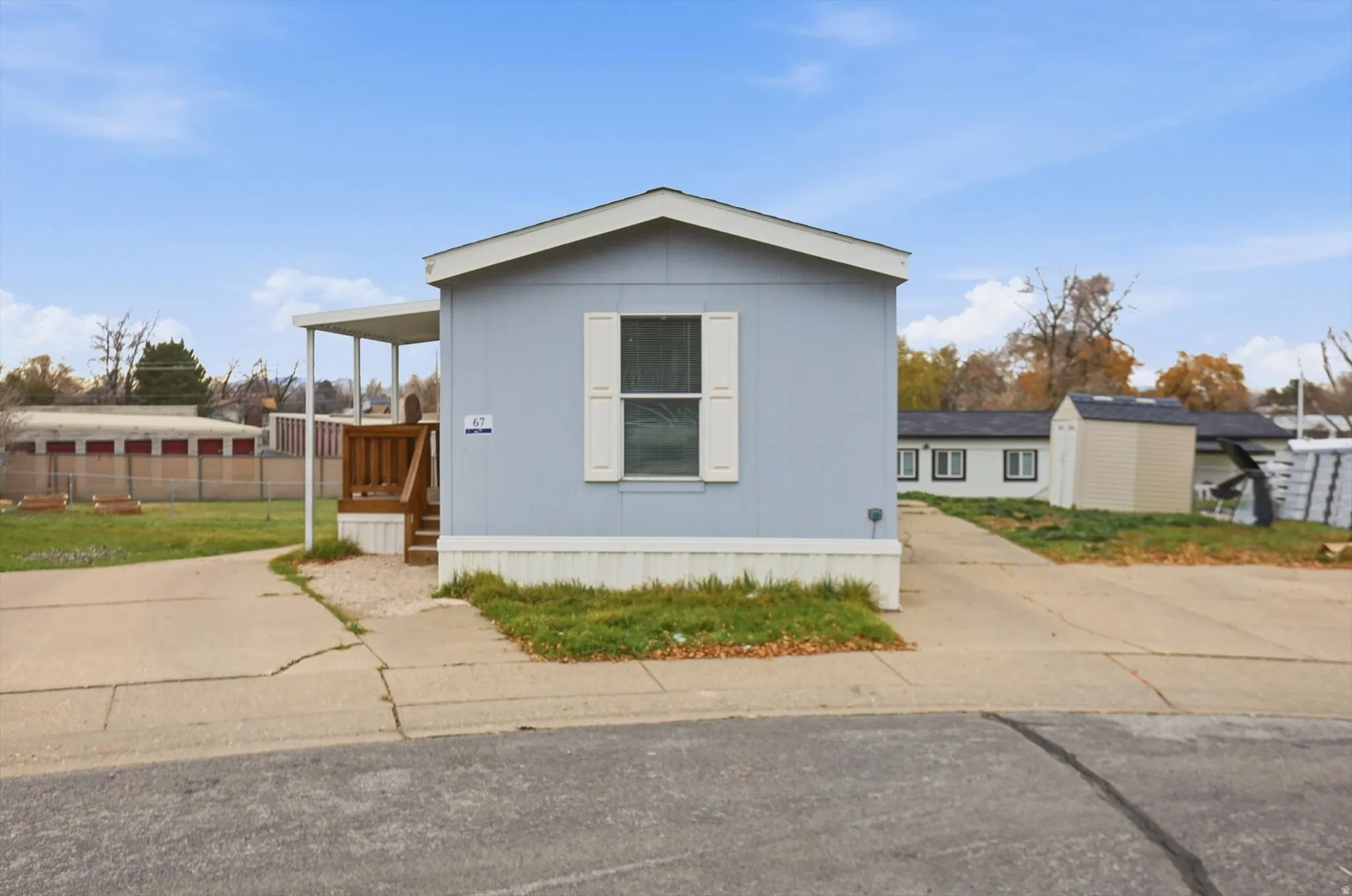 View of front of property featuring a porch