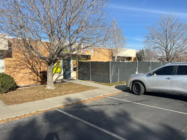 View of uncovered parking lot