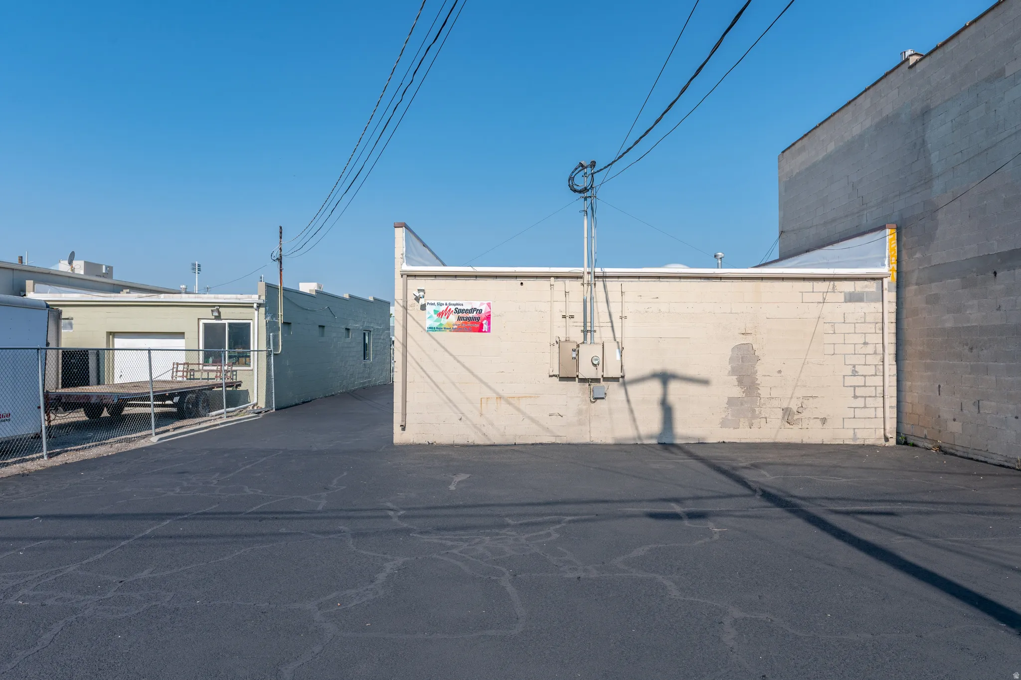 View of asphalt road