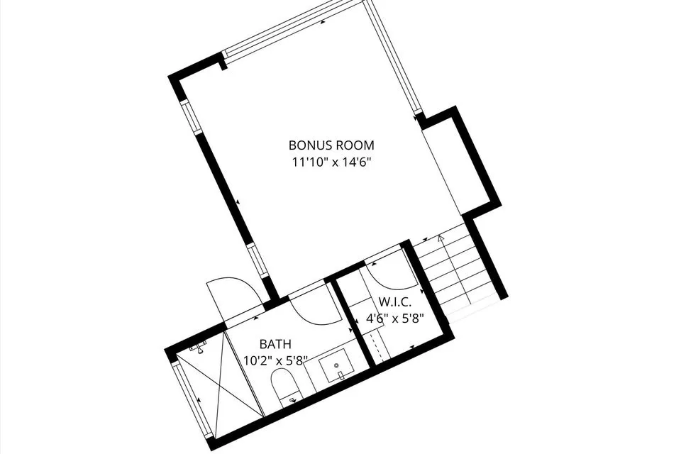 View of home floor plan