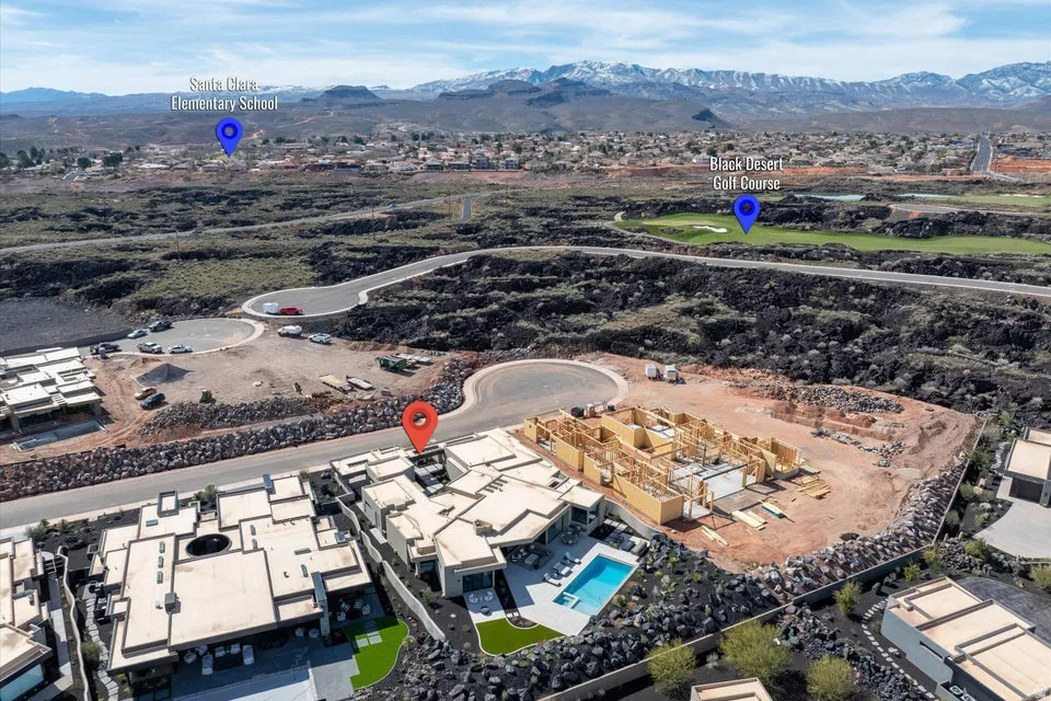 View of property location with mountains