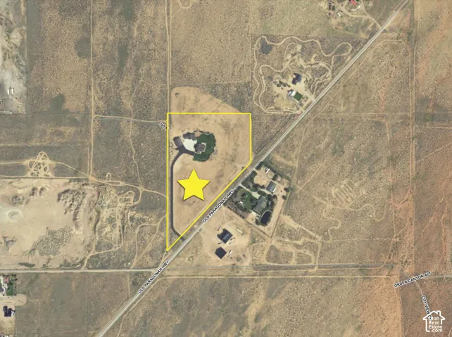 Map / location featuring property parcel outlined