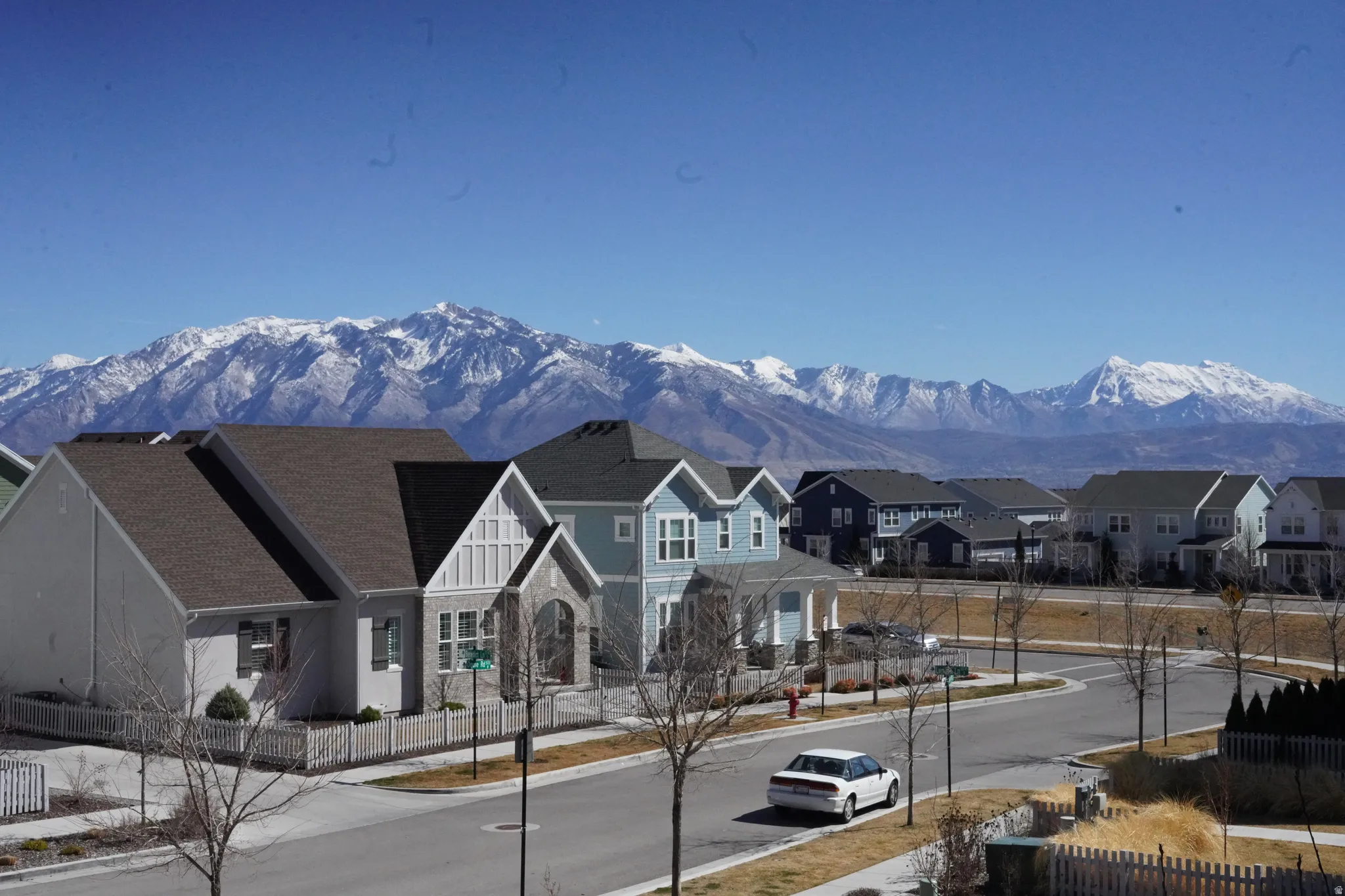 Mountain view from front patio