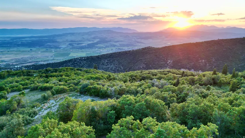 View of mountain background