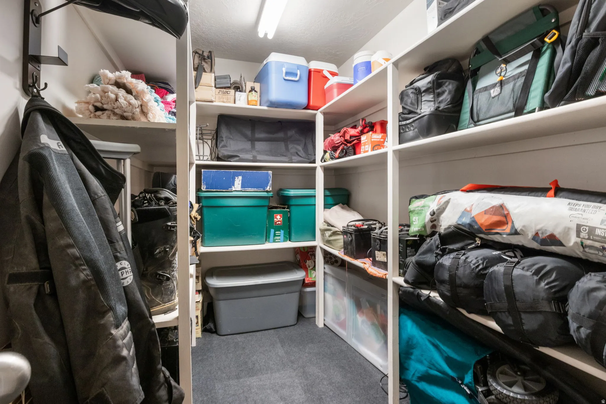 View of storage area