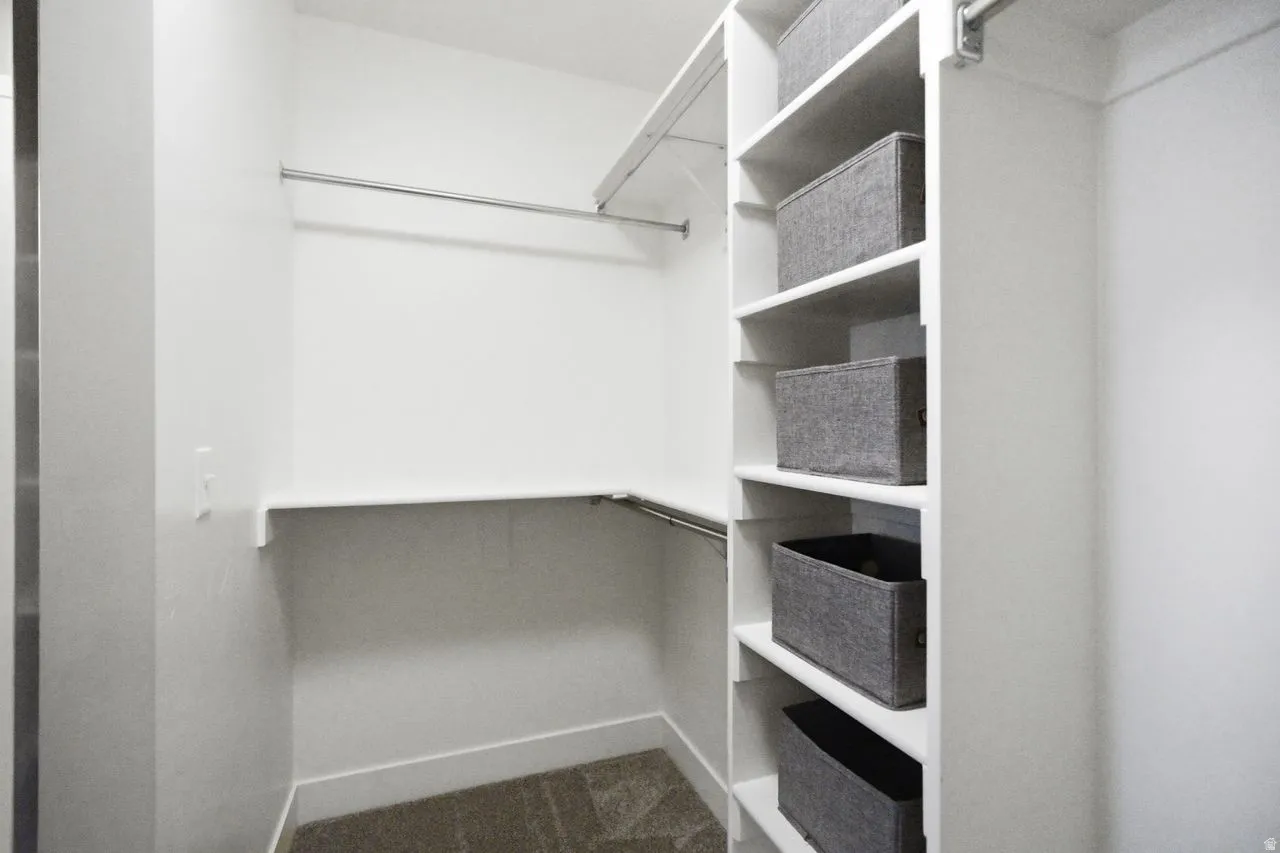 Primary walk in closet