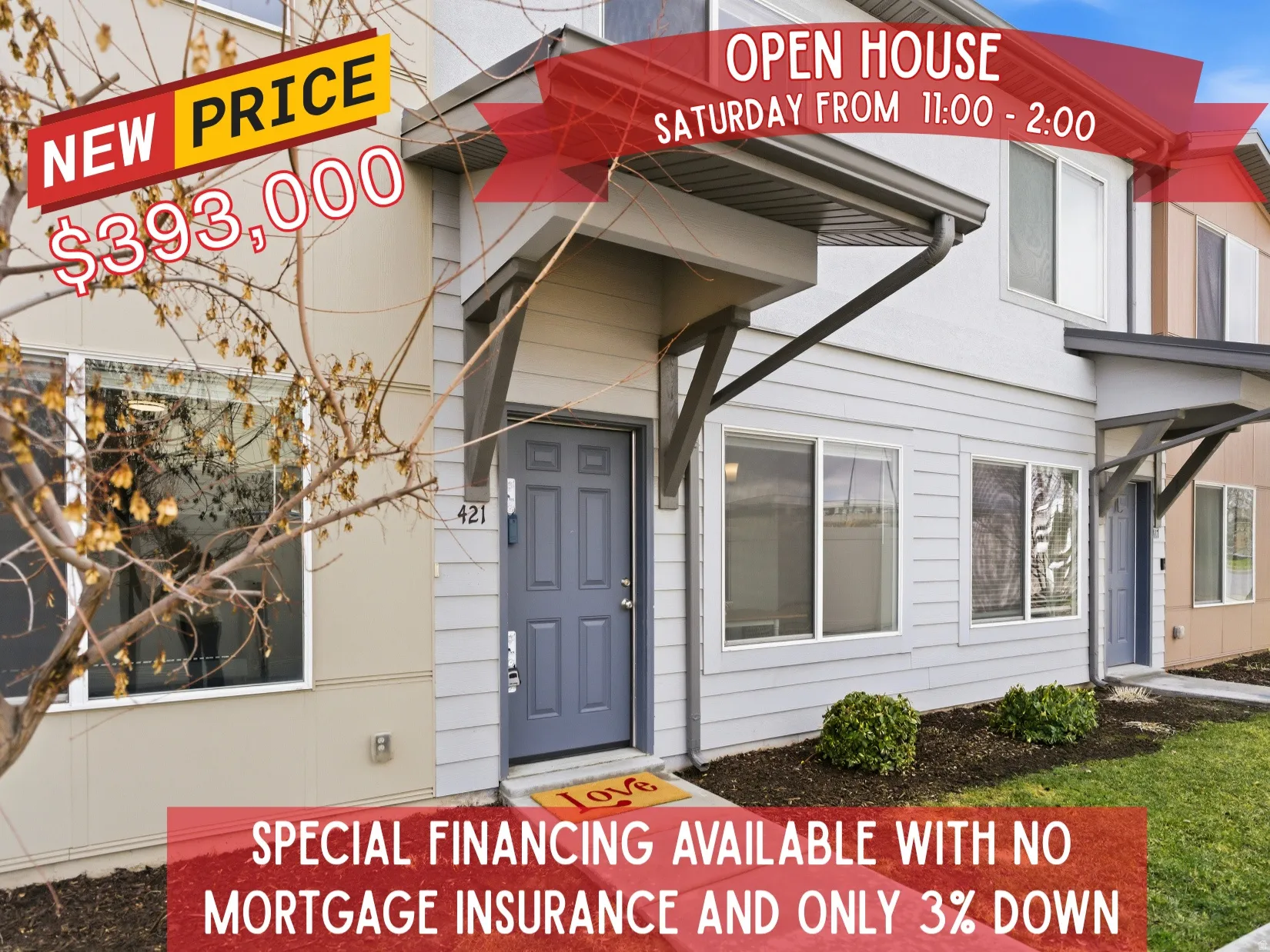 View of exterior entry